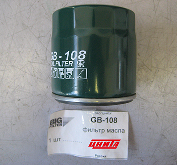 Фильтр масла GB-108